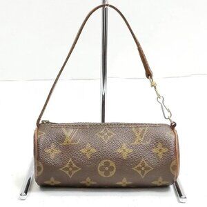Louis Vuitton LV Accessories Mini Pouch Papillon Brown Monogram Vintage